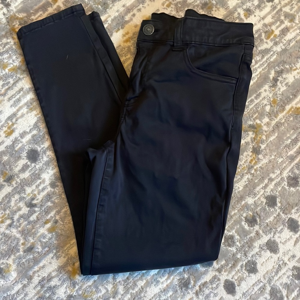 American eagle super stretch black pant